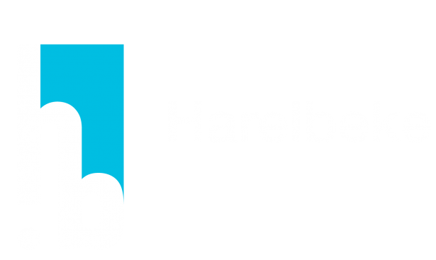 Logo Harelbeke Negatief