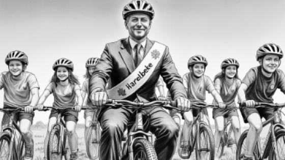 Met de burgemeester naar Bikepark