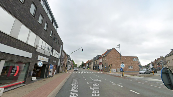 Locatie en omleiding Gentsestraat 79