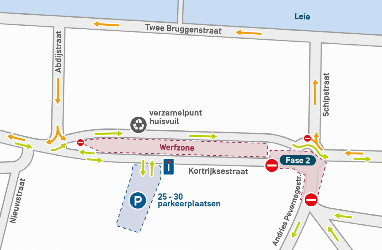 Warmtenet Fase 2 Kortrijksestraat